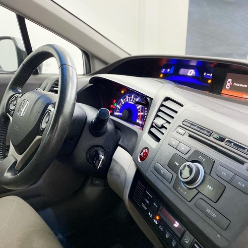 Imagem 6 de 10 de Honda Civic Sedan Lxs 1.8/1.8 Flex 16v Aut. 4p 2014/2014