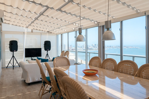 Imagen 19 de 29 de Penthouse En Playa Mansa En Alquiler (ref: Lij-5590)