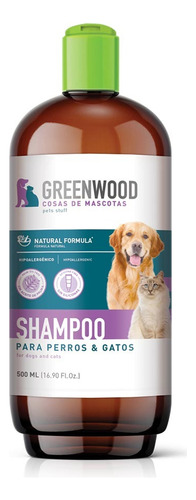 Shampoo Perros Y Gatos 500ml Greenwood