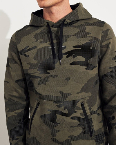 Sudadera Hollister Hombre Camo 322-226-0239-380