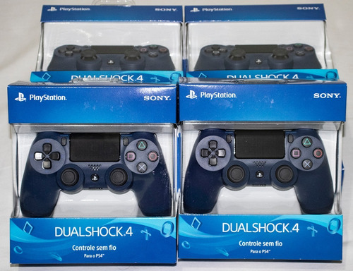 Controle Playstation Dualshock 4 Midnight Blue Original Ps4