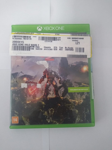 Jogo Mídia Física Halo Wars 2 Em Português Xbox One Vitrine