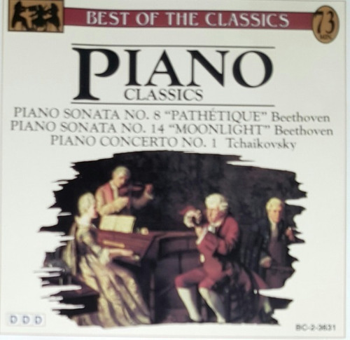 Piano Classics Cd 