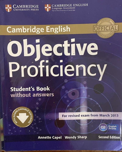 Objective Proficiency- St`s With Downloadable Soft. 2nd Ed. 