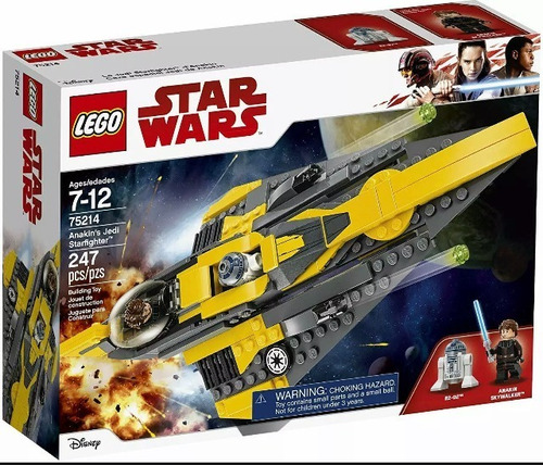 Lego Anakin Jedi Starfighter Star Wars 75214 Disponible Ya