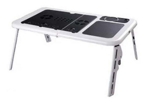 Mesa Para Notebook E-table Com Cooler Duplo E Porta Copo