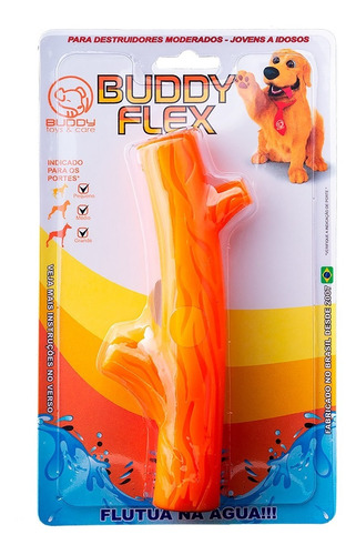 Mordedor Flexível Graveto Flex Buddy Toys