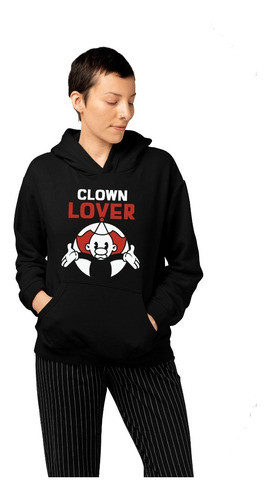 Sudadera Negra Gorro Barata De Mujer Payaso Cleen Alexer