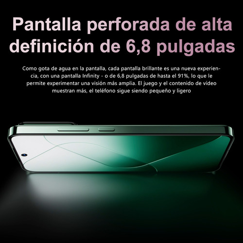 2025 Ultimas Ofertas Celulares Dual Sim Genérica M15 Pro 512gb/12gb Ram Soporta 5g Wifi Android 14 Smartphone Desbloquea Batería De Larga Duración
