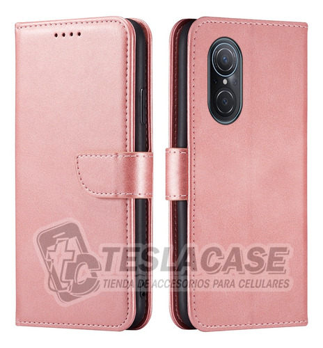 Carcasa Para Huawei Nova 9 Se Flipcover Gold-rose