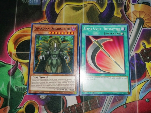 Combo Guardian Dreadscythe Y Magia Yugi-oh! Original Konami