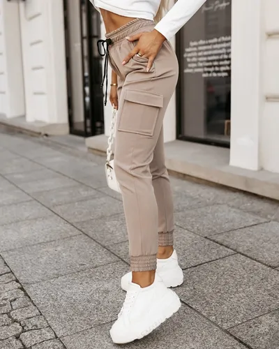 Pantalon slim cargo new arrivals