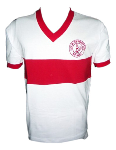 Camiseta De  Moron Retro Tela Pique Y Escudo