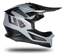Comprar Casco Ufo Intrepid Negro Gris Motocross Enduro Atv Mx 