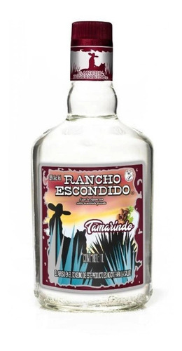 Imagen 1 de 1 de Botella Destilado De Agave Rancho Escondido Tamarindo 1l