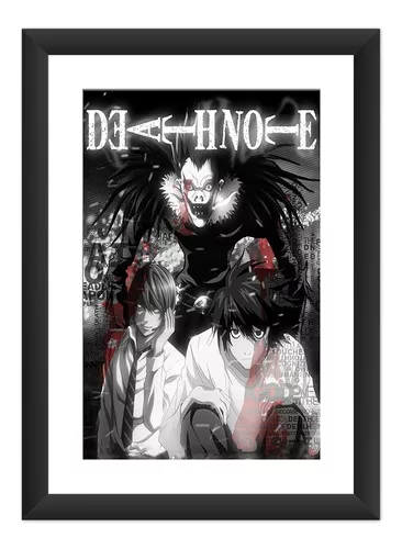 Quadro Anime Death Note I Am Ultra Resolução em Promoção na Americanas