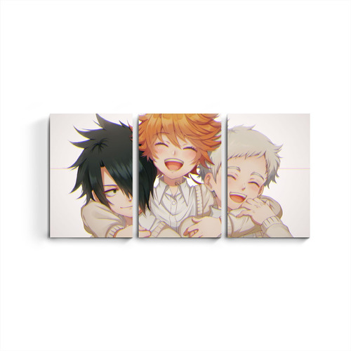 Cuadro Moderno The Promised Neverland Emma Ray Norman Manga