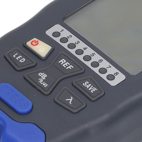Multímetro Óptico Mini Medidor De Potencia De Fibra Tester F