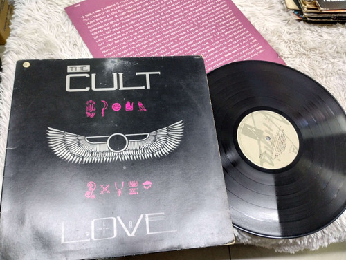 Lp The Cult - Love - Capa Dupla - Com Encarte (oportunidade)