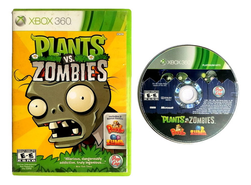 Plants Vs Zombies Xbox 360 (Reacondicionado)