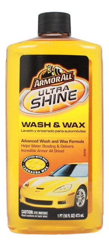 Armor All Ultra Shine Car Wash And Wax De Armor All, Cera Y.