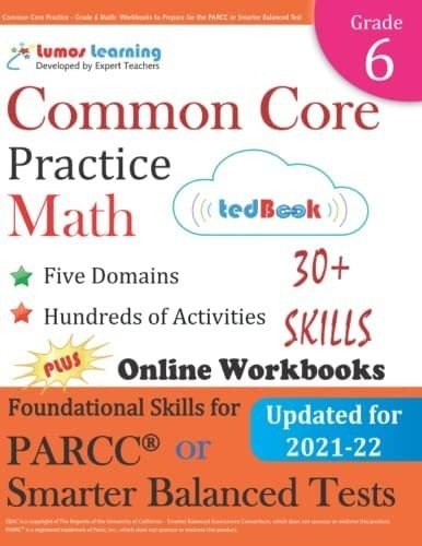 Libro: Common Core Practice - Grade 6 Math: Workbooks To Pre