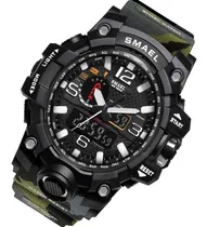 Comprar Relogio Smael 1545 Sports Resistente Tatico Militar Preto Cor Da Correia Smael 1545 Camuflado Verde Cor Do Bisel Cor Do Bisel Cor Do Fundo Cor Do Fundo