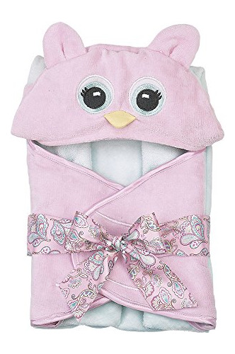 Bearington Baby Lil&#39; Hoots - Toalla De Baño Diseñ...