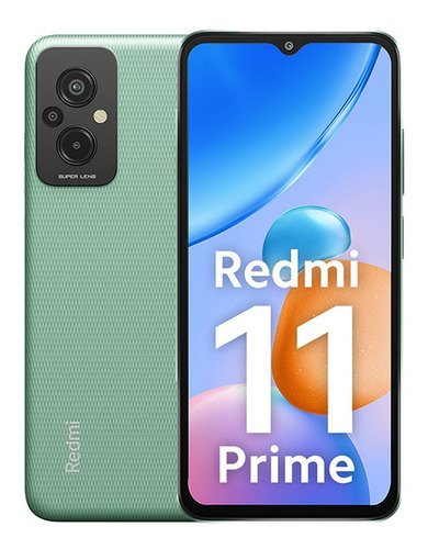 Xiaomi Redmi 11 Prime Dual SIM 64 GB playful green 4 GB RAM