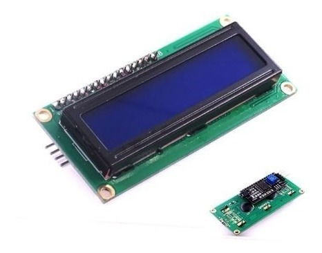 Display Lcd 16x2 1602, Fundo Azul + I2c