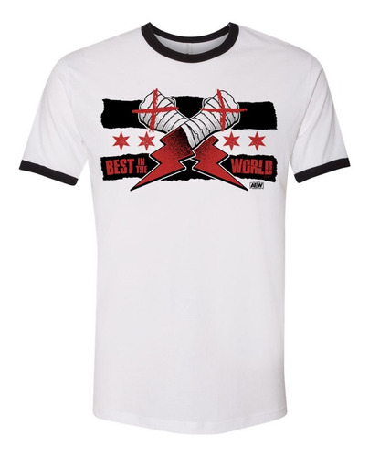 Polera Aew Cm Punk Best In The World Ringer (aew Original)