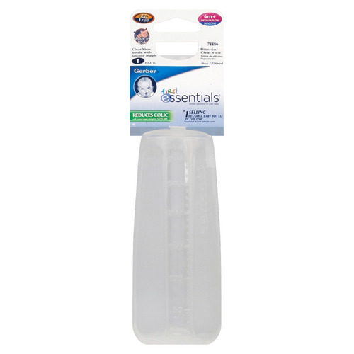 Imagen 2 de 2 de Tetero De 9 Oz (270 Ml) Flujo Medio First Essentials G78886
