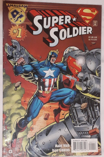 Historieta Comic * Super Soldier* Nº 1 Dc En Ingles Antigua