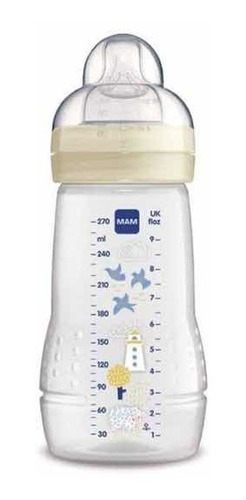 Mamadeira Mam Easy Active - 270ml (2+ Meses) - Neutra