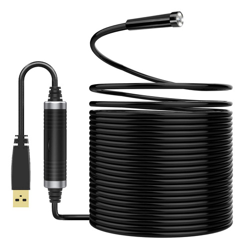 5.0mp 50ft Usb Borescope Endoscope Camara Sewer Snake 6