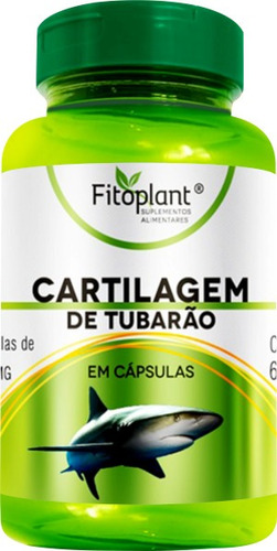 Cartilagem De Tubarao 500mg 60 Caps