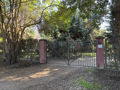 Excelente Parcela Con Casa En Talagante