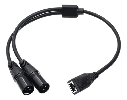 comprar Adaptador Dual Xlr Macho A Rj45 De 3 Pines, Rj45 A Dual Xlr