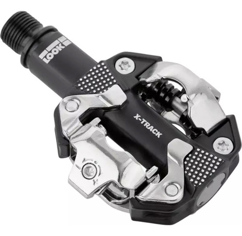 Pedal Look X-track Bike Mtb Cinza Escuro E Taquinho Original