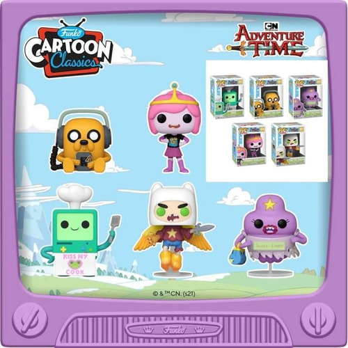 Set Funko Pop! Hora De Aventura- Cartoon Network