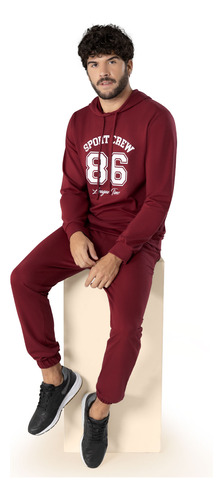 Jogger Hombre Vinotinto 96463