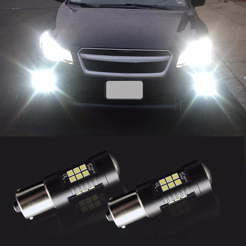 2 Focos Led Luz 1156 1157 Ba15s Bay15d P21w P21/5w Reversa