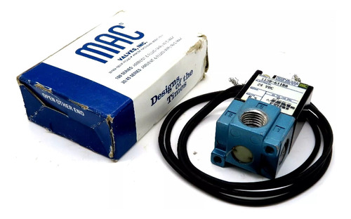 Válvula Neumática 3/2 24vdc 1/8npt Mac 113b-611ba