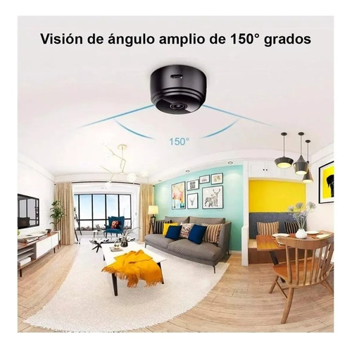 Mini Cámara Espía Oculta Wifi Hd 1080p Nanny De 3 Piezas