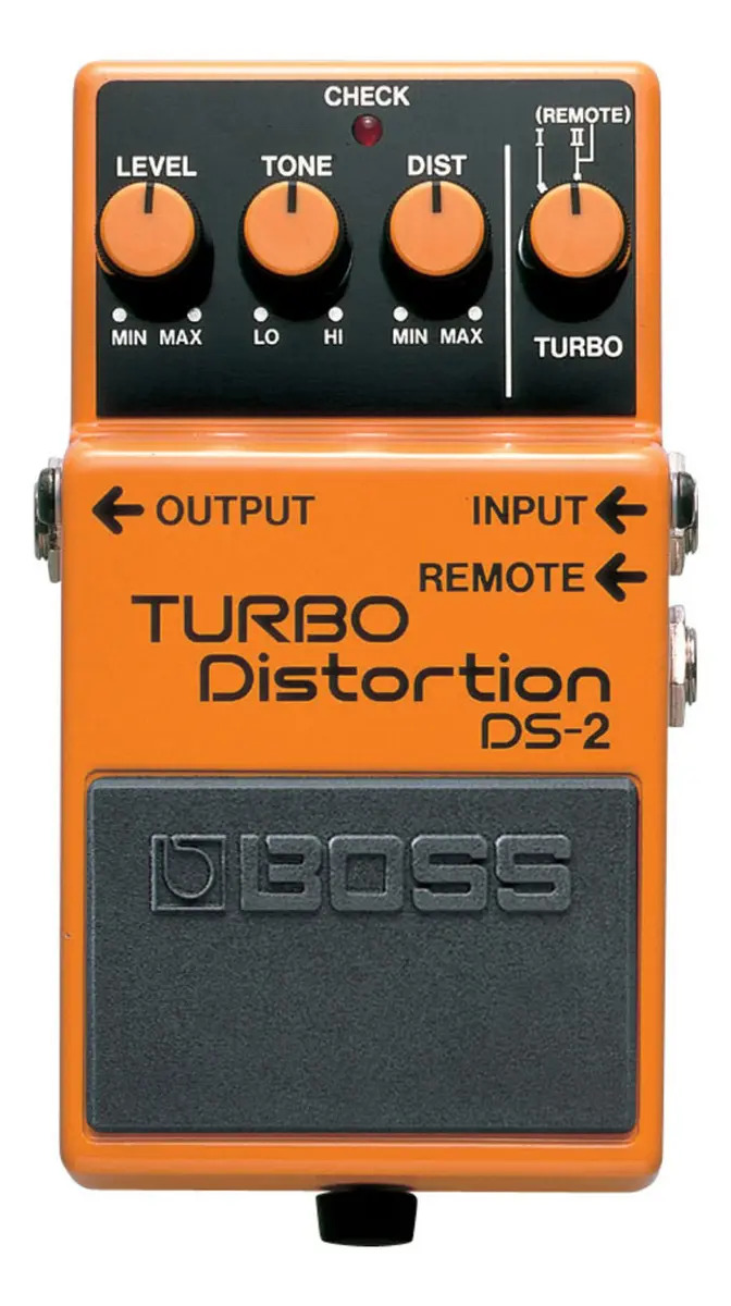 Pedal de Distorção Boss DS-2 Turbo Distortion para Guitarra