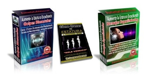 Aumenta Tu Estatura-crece Varios Centimetros De Estatura-new