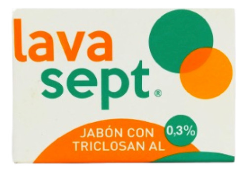 Lavasept Jabón Barra 90g, Hipoalergénico, Antiseptico