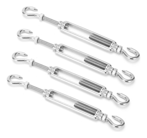 Kit De Herrajes De Acero Inoxidable Con Tensor De Gancho A G