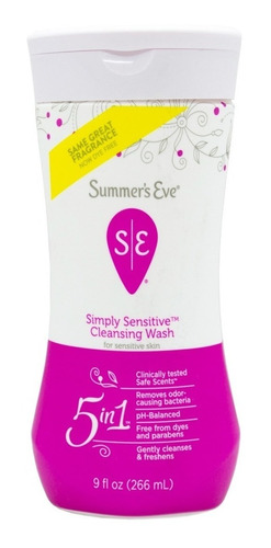 Summers Eve Jabón Intimo En Gel Femenino Simply Sensitive