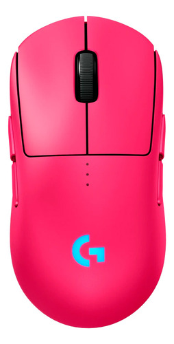 Mouse Inalámbrico Gamer Logitech G Pro 2 Lightspeed Magenta